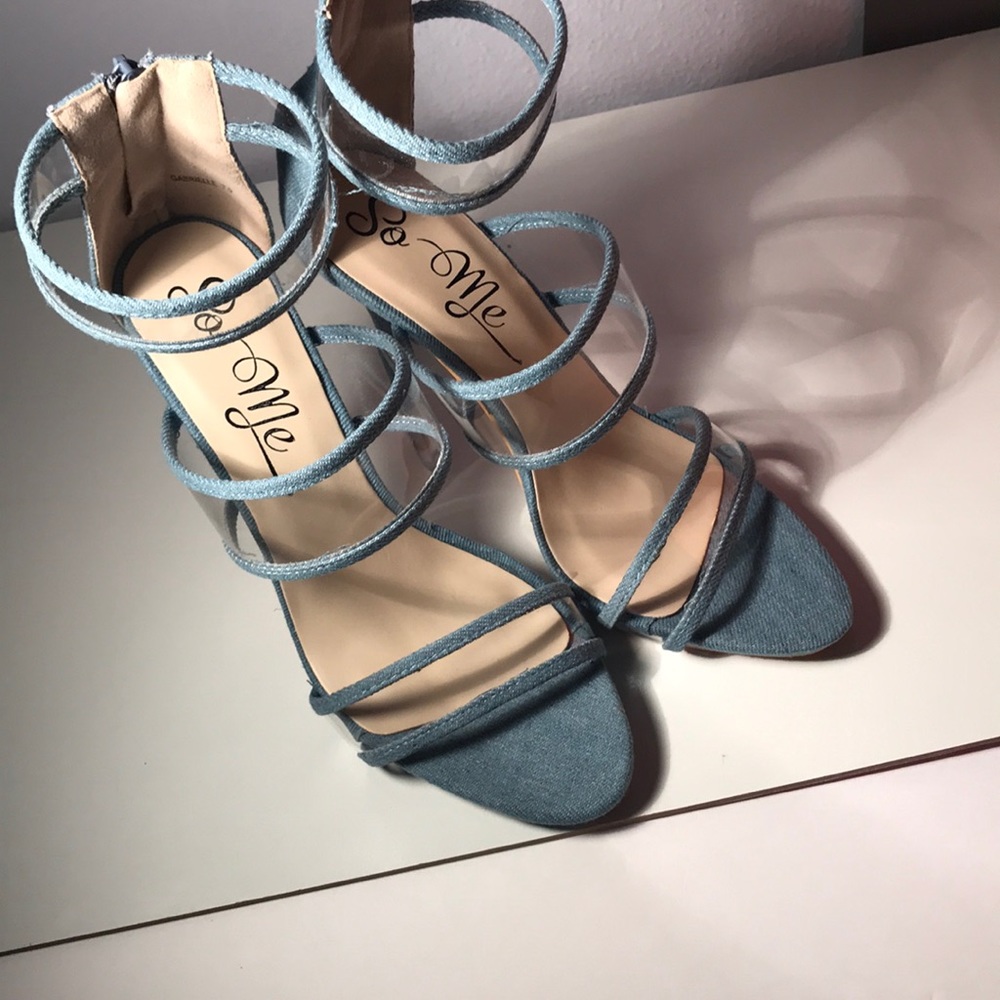 Denim Jean Heels - Picture 4 of 8